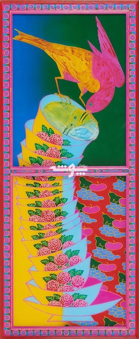 اثری از ایمان راد - اصل این اثر در بریتیش میوزیم British Musem می‌باشد.